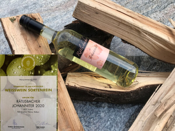 Weisswein        Johanniter  sortenrein 1 Flasche